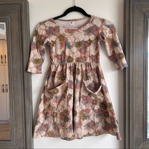 Little & Lively Wildflower Daphne Dress 7/8y